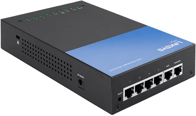 Linksys LRT224 Dual WAN Business Gigabit VPN Router